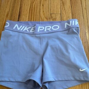 Nike Pro Women's Purple Shorts